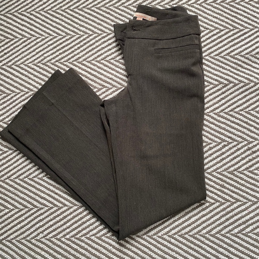 Margaret M gray trousers